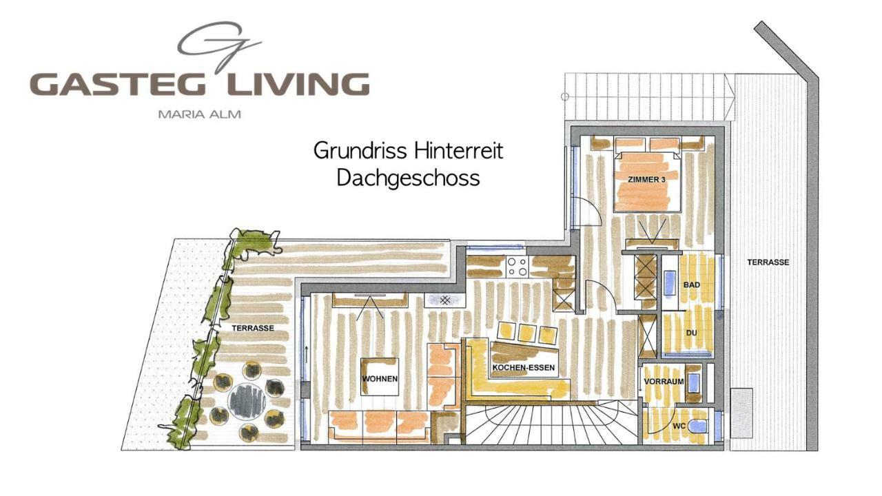 Gasteg Living Appartement Maria Alm am Steinernen Meer Buitenkant foto
